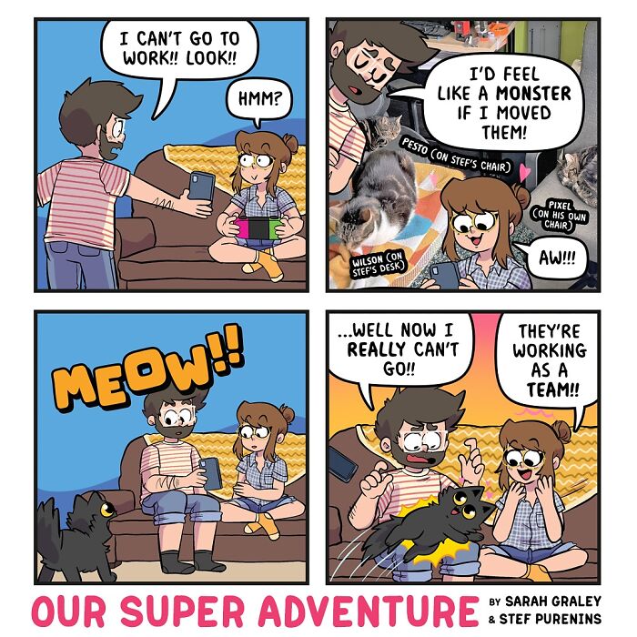 Love And Cats: 36 Hilariously Relatable Comics Inspired By This Artist’s Real Life (New Pics) Love And Cats: 36 Hilariously Relatable Comics Inspired By This Artist’s Real Life (New Pics)