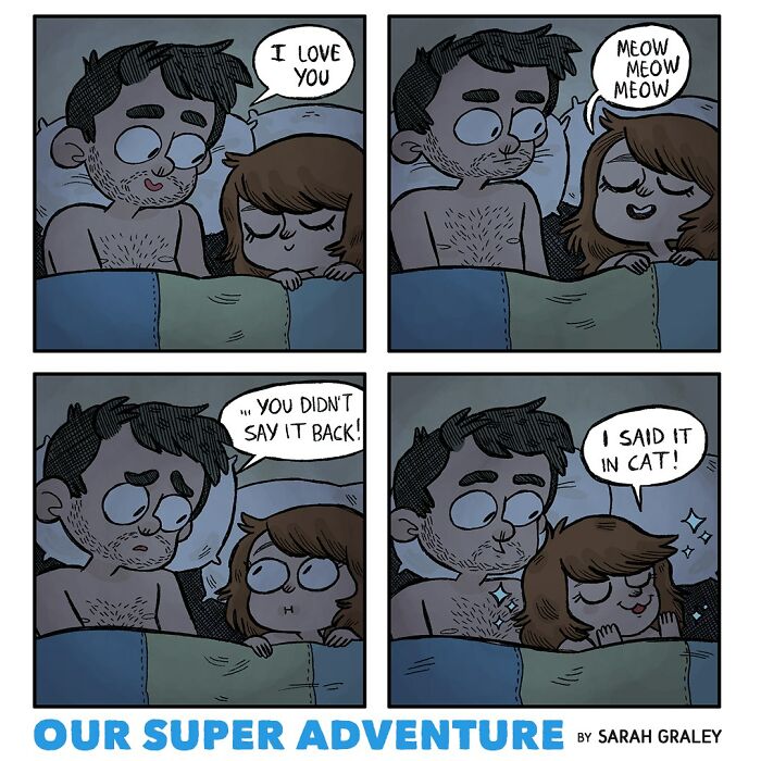 Love And Cats: 36 Hilariously Relatable Comics Inspired By This Artist’s Real Life (New Pics) Love And Cats: 36 Hilariously Relatable Comics Inspired By This Artist’s Real Life (New Pics)