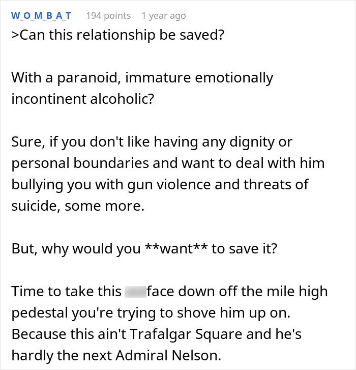 Man’s Paranoia Pushes Girlfriend To Choose Mental Sanity Over Relationship