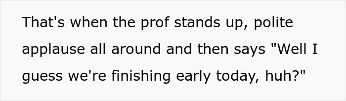 Students Turn Professor’s Strict Scheduling Rules Against Him In Perfectly Timed Move