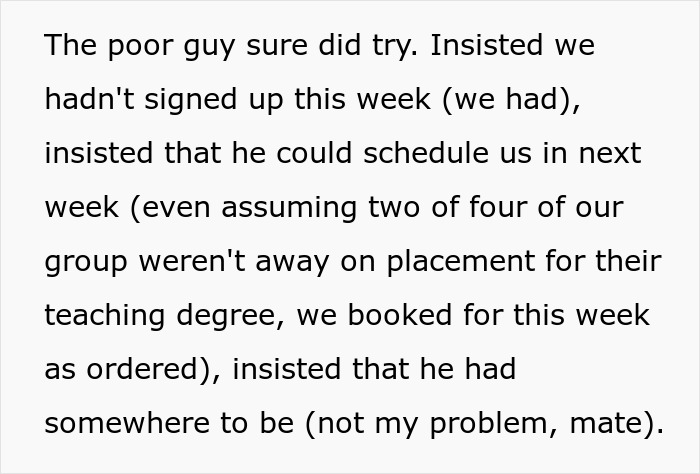 Students Turn Professor’s Strict Scheduling Rules Against Him In Perfectly Timed Move