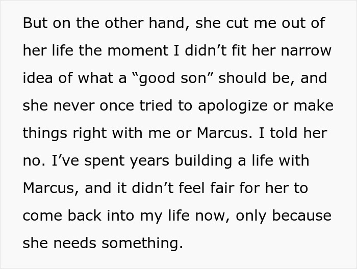 Mom Disowns Son After He Marries A Man, Now Wants His Inheritance Mom Disowns Son After He Marries A Man, Now Wants His Inheritance