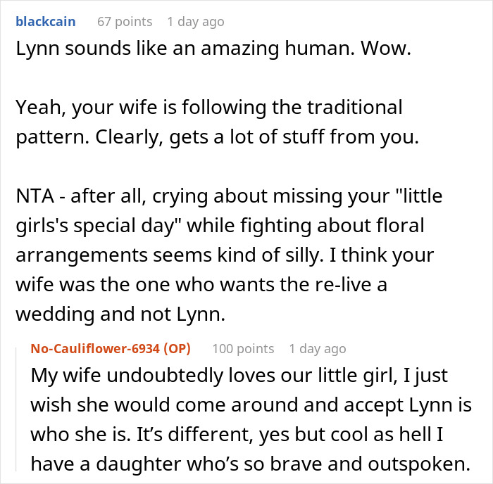 Woman Tries To Force Her “Wild Child” To Have A Classic Wedding, In Tears After Elopement Woman Tries To Force Her “Wild Child” To Have A Classic Wedding, In Tears After Elopement