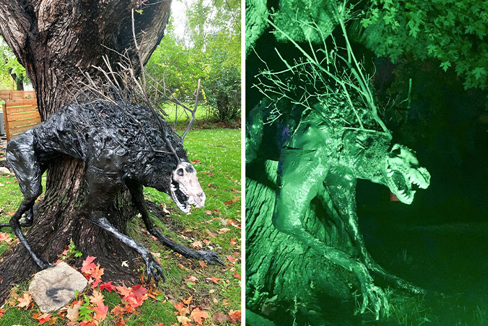 50 Times People Were So Proud Of Their Outdoor Halloween Decorations, They Had to Share Them (New Pics) 50 Times People Were So Proud Of Their Outdoor Halloween Decorations, They Had to Share Them (New Pics)