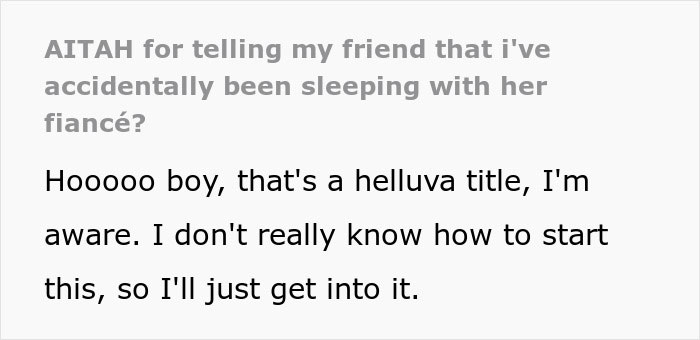 Guy Realizes He&rsquo;d Been Sleeping With Friend&rsquo;s Fianc&eacute; By Accident At Pre-Wedding Party