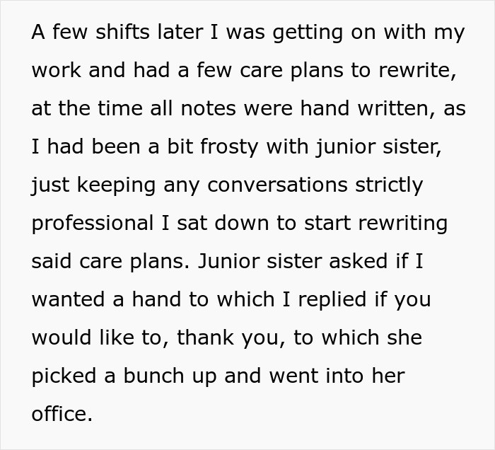 Woman Reminds Coworker Of Their Work Hours, Is Shocked When They Use It Against Her Woman Reminds Coworker Of Their Work Hours, Is Shocked When They Use It Against Her