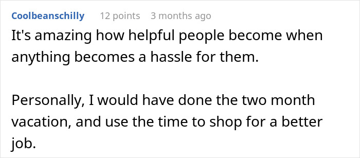 “Can’t Carry Over 1 PTO Day? See You In February”: Person Maliciously Complies “Can’t Carry Over 1 PTO Day? See You In February”: Person Maliciously Complies