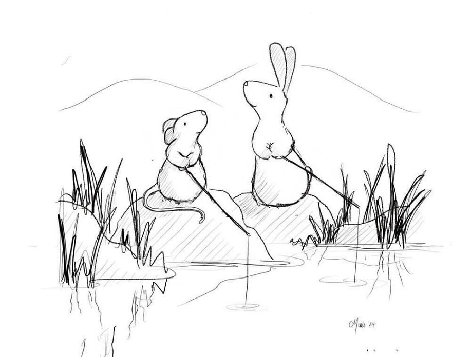 My 23 Illustrations Of A Mouse And His Friends Traveling Through The World My 23 Illustrations Of A Mouse And His Friends Traveling Through The World