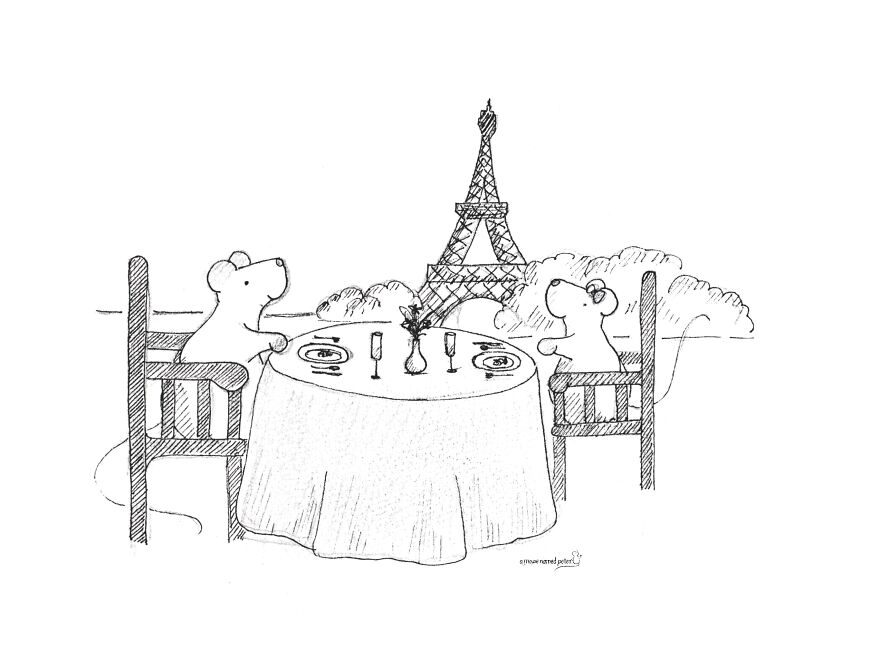 My 23 Illustrations Of A Mouse And His Friends Traveling Through The World My 23 Illustrations Of A Mouse And His Friends Traveling Through The World