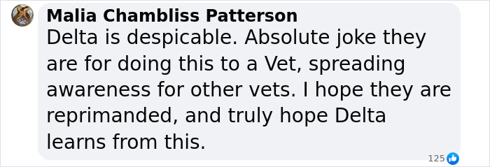 Marine Corps Vet Left “Humiliated” After She’s Removed From Delta Flight Over “Threatening” Shirt Marine Corps Vet Left “Humiliated” After She’s Removed From Delta Flight Over “Threatening” Shirt