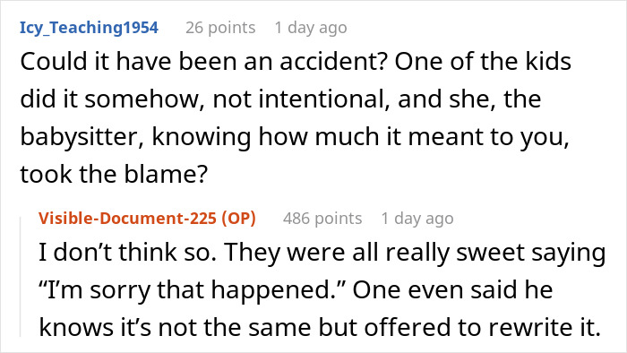 Woman Heartbroken After Babysitter Wipes Taped-Over Notes That Her Late Husband Left 3 Years Ago Woman Heartbroken After Babysitter Wipes Taped-Over Notes That Her Late Husband Left 3 Years Ago