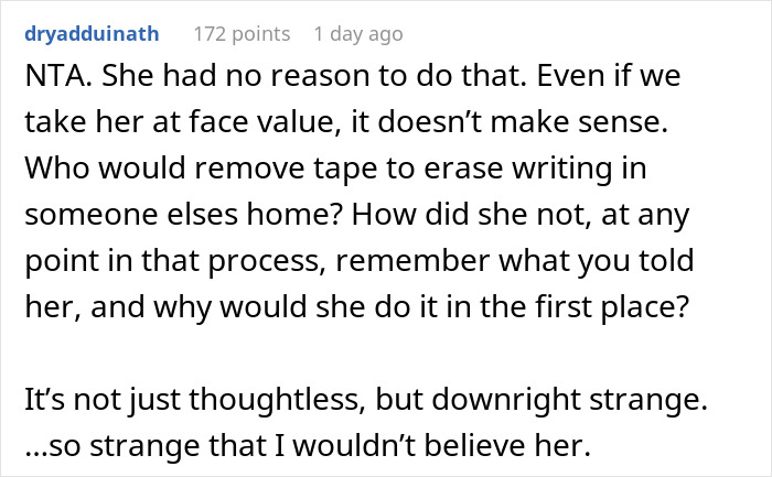 Woman Heartbroken After Babysitter Wipes Taped-Over Notes That Her Late Husband Left 3 Years Ago Woman Heartbroken After Babysitter Wipes Taped-Over Notes That Her Late Husband Left 3 Years Ago