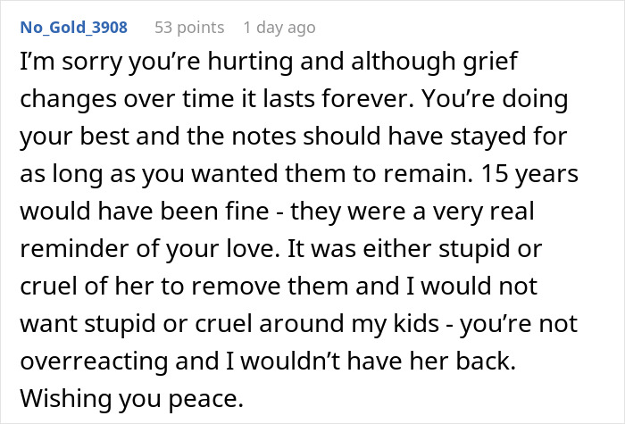 Woman Heartbroken After Babysitter Wipes Taped-Over Notes That Her Late Husband Left 3 Years Ago Woman Heartbroken After Babysitter Wipes Taped-Over Notes That Her Late Husband Left 3 Years Ago