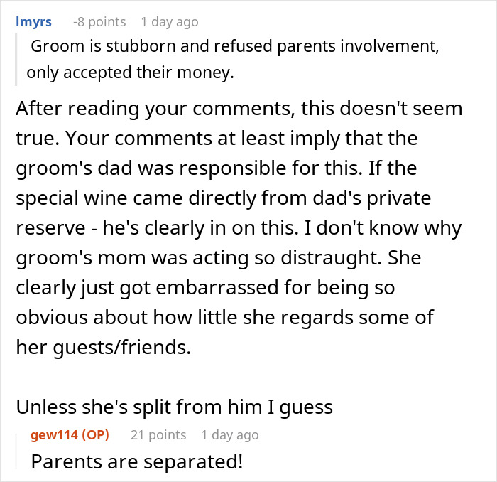 “Groom’s Mother Left In Tears”: Wedding Guests Left Segregated Over Wealth At Reception “Groom’s Mother Left In Tears”: Wedding Guests Left Segregated Over Wealth At Reception