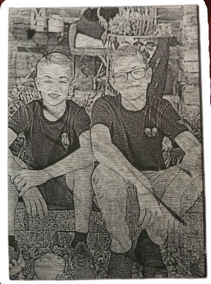 I Made Laser Art On A Canvas (6 Pics) I Made Laser Art On A Canvas (6 Pics)