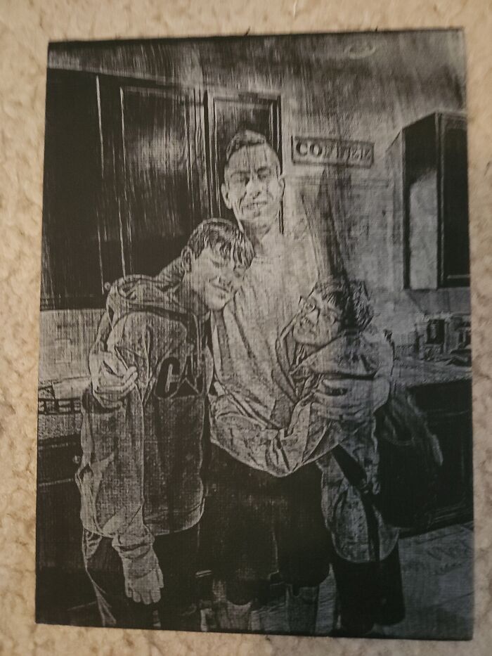 I Made Laser Art On A Canvas (6 Pics) I Made Laser Art On A Canvas (6 Pics)