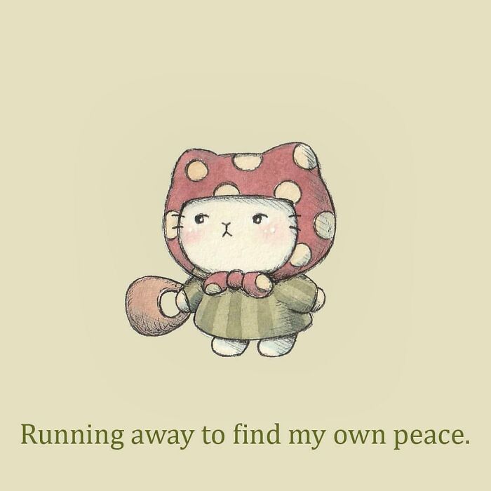 Artist Illustrates Adorably Evil Characters That Perfectly Capture Our Inner Thoughts (36 Pics)