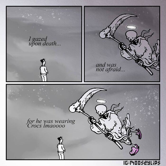 Mooseylips: 30 Hilariously Absurd Comics Inspiring Us To Embrace Our Inner Weirdness, By This Artist Mooseylips: 30 Hilariously Absurd Comics Inspiring Us To Embrace Our Inner Weirdness, By This Artist