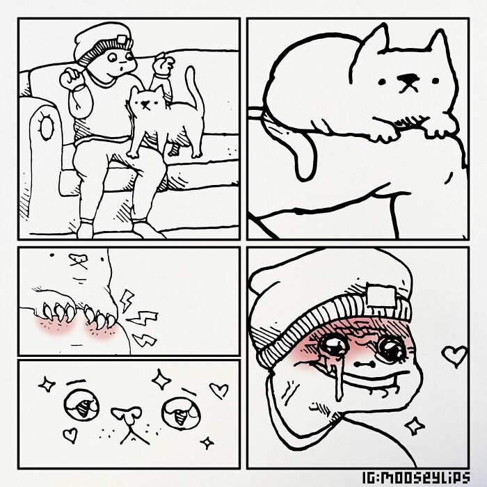 Mooseylips: 30 Hilariously Absurd Comics Inspiring Us To Embrace Our Inner Weirdness, By This Artist Mooseylips: 30 Hilariously Absurd Comics Inspiring Us To Embrace Our Inner Weirdness, By This Artist