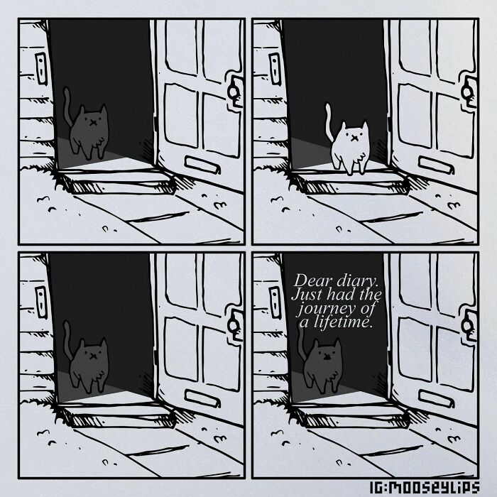 Mooseylips: 30 Hilariously Absurd Comics Inspiring Us To Embrace Our Inner Weirdness, By This Artist Mooseylips: 30 Hilariously Absurd Comics Inspiring Us To Embrace Our Inner Weirdness, By This Artist