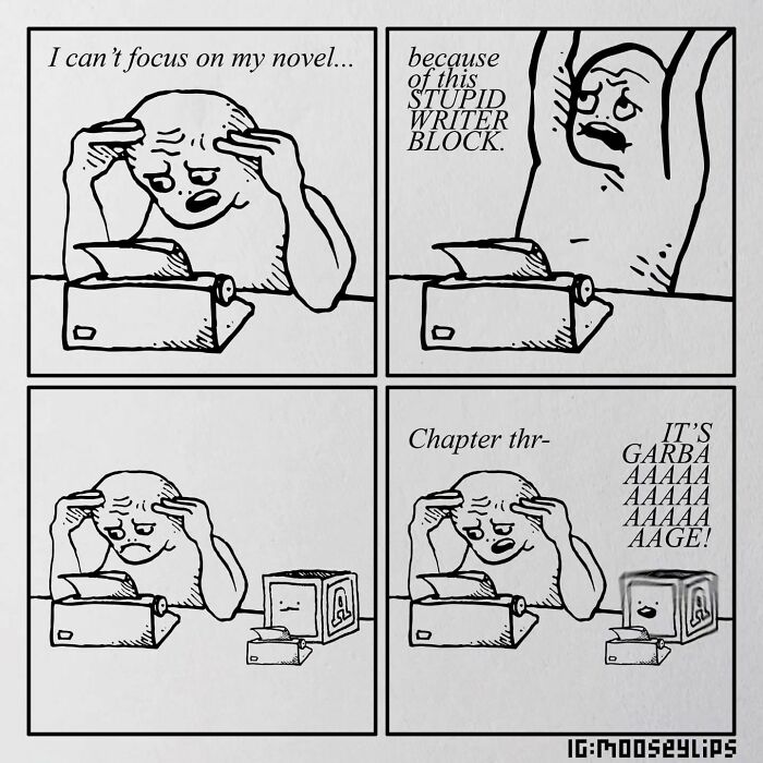 Mooseylips: 30 Hilariously Absurd Comics Inspiring Us To Embrace Our Inner Weirdness, By This Artist Mooseylips: 30 Hilariously Absurd Comics Inspiring Us To Embrace Our Inner Weirdness, By This Artist