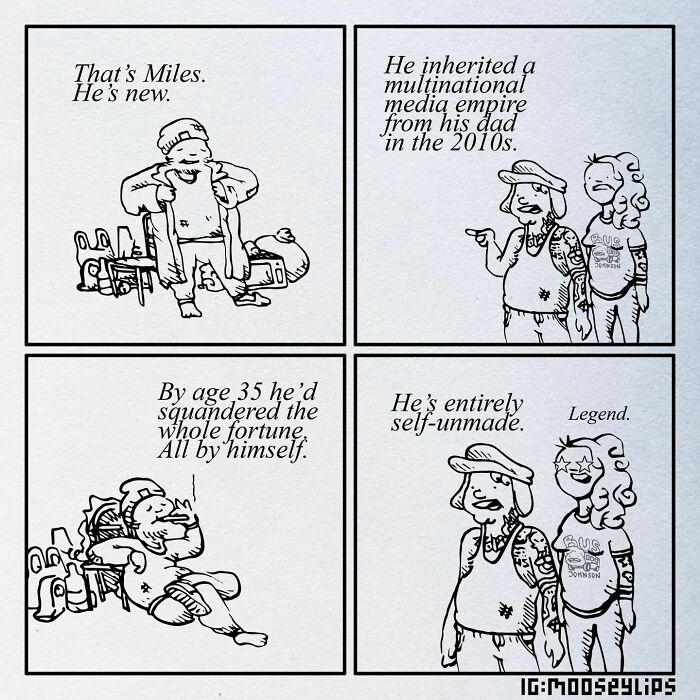 Mooseylips: 30 Hilariously Absurd Comics Inspiring Us To Embrace Our Inner Weirdness, By This Artist Mooseylips: 30 Hilariously Absurd Comics Inspiring Us To Embrace Our Inner Weirdness, By This Artist