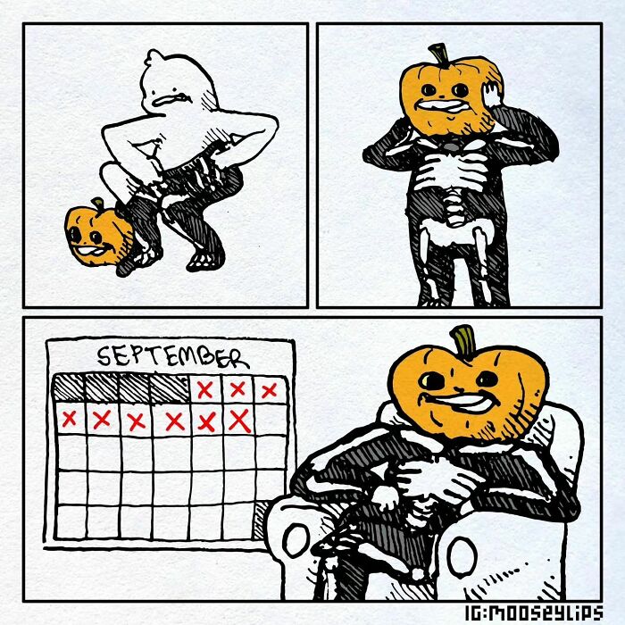 Mooseylips: 30 Hilariously Absurd Comics Inspiring Us To Embrace Our Inner Weirdness, By This Artist Mooseylips: 30 Hilariously Absurd Comics Inspiring Us To Embrace Our Inner Weirdness, By This Artist