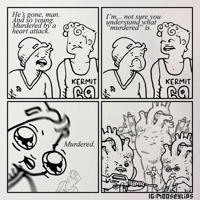 Mooseylips: 30 Hilariously Absurd Comics Inspiring Us To Embrace Our Inner Weirdness, By This Artist Mooseylips: 30 Hilariously Absurd Comics Inspiring Us To Embrace Our Inner Weirdness, By This Artist