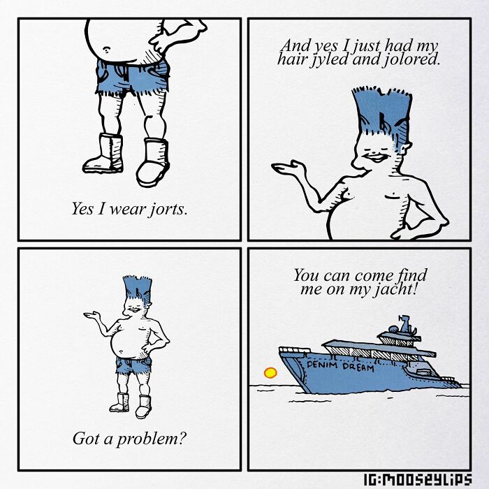 Mooseylips: 30 Hilariously Absurd Comics Inspiring Us To Embrace Our Inner Weirdness, By This Artist Mooseylips: 30 Hilariously Absurd Comics Inspiring Us To Embrace Our Inner Weirdness, By This Artist