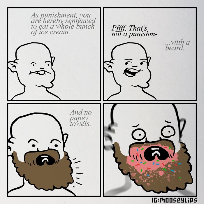 Mooseylips: 30 Hilariously Absurd Comics Inspiring Us To Embrace Our Inner Weirdness, By This Artist Mooseylips: 30 Hilariously Absurd Comics Inspiring Us To Embrace Our Inner Weirdness, By This Artist