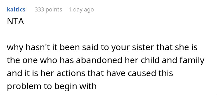 &ldquo;[Am I The Jerk] For Telling My Sister I Won&rsquo;t Raise Her Child After She Abandoned Him?&rdquo;