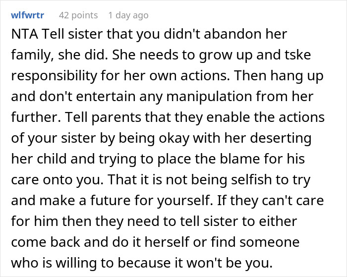 &ldquo;[Am I The Jerk] For Telling My Sister I Won&rsquo;t Raise Her Child After She Abandoned Him?&rdquo;