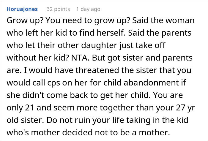 &ldquo;[Am I The Jerk] For Telling My Sister I Won&rsquo;t Raise Her Child After She Abandoned Him?&rdquo;