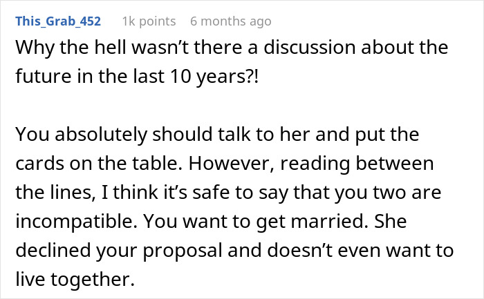 12 Years Down The Drain: Guy Finally Decides To Propose When He’s Ready, GF Says ‘No’ 12 Years Down The Drain: Guy Finally Decides To Propose When He’s Ready, GF Says ‘No’
