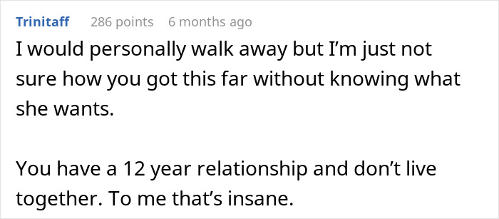 12 Years Down The Drain: Guy Finally Decides To Propose When He’s Ready, GF Says ‘No’ 12 Years Down The Drain: Guy Finally Decides To Propose When He’s Ready, GF Says ‘No’