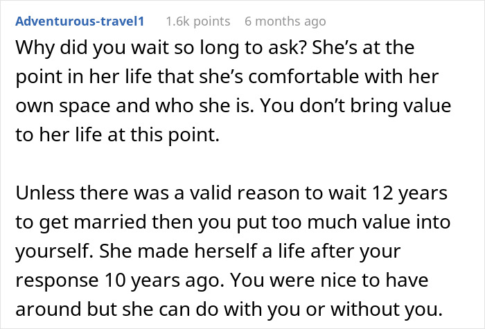 12 Years Down The Drain: Guy Finally Decides To Propose When He’s Ready, GF Says ‘No’ 12 Years Down The Drain: Guy Finally Decides To Propose When He’s Ready, GF Says ‘No’
