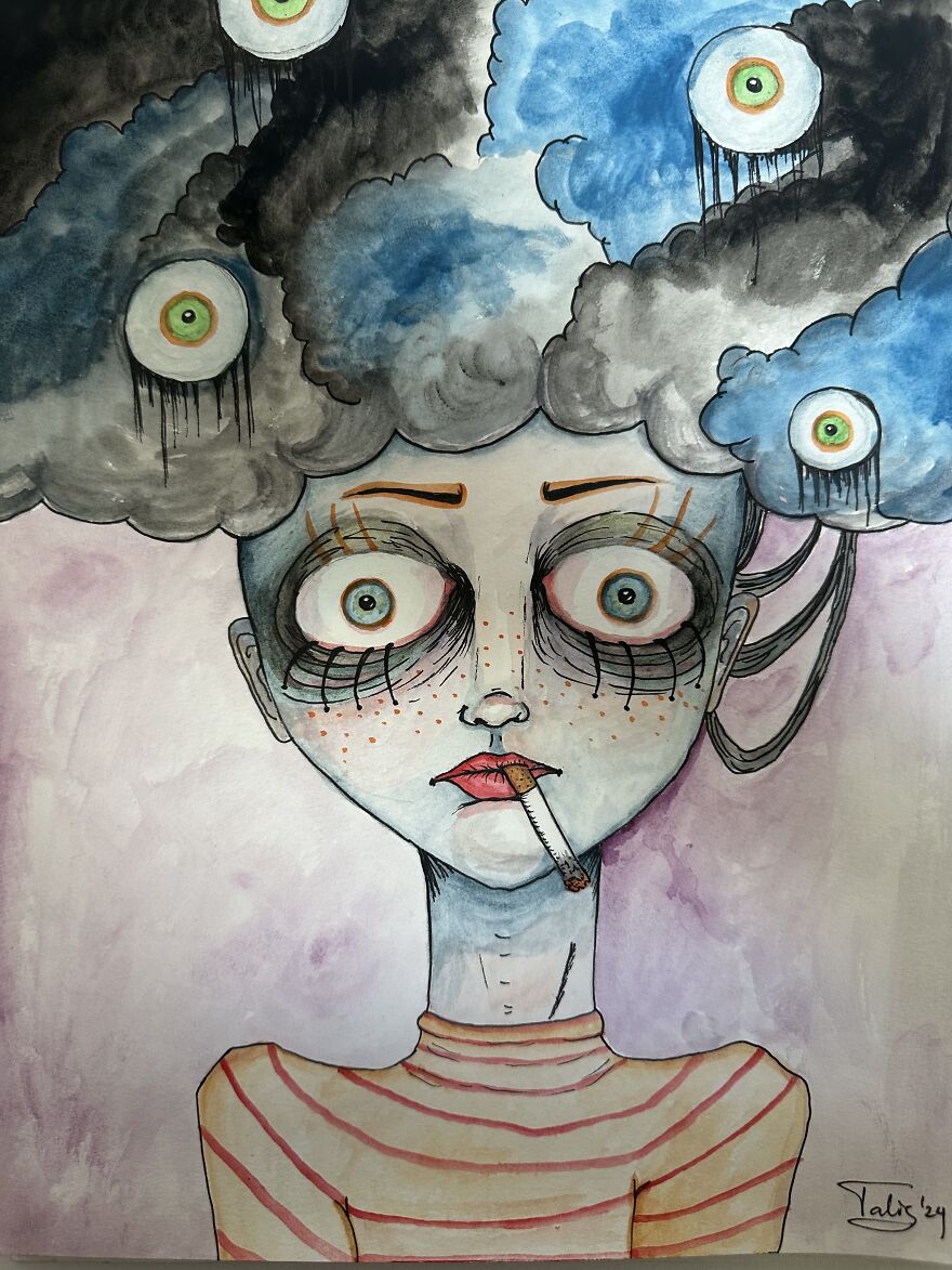 My 6 Watercolor Artworks My 6 Watercolor Artworks