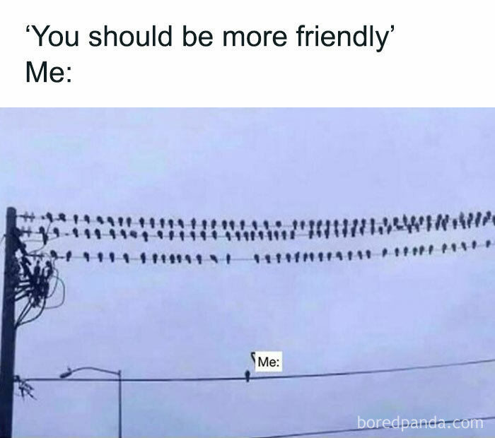 40 Of The Funniest And Most Relatable Introvert Memes Shared On This IG Page (New Pics) 40 Of The Funniest And Most Relatable Introvert Memes Shared On This IG Page (New Pics)