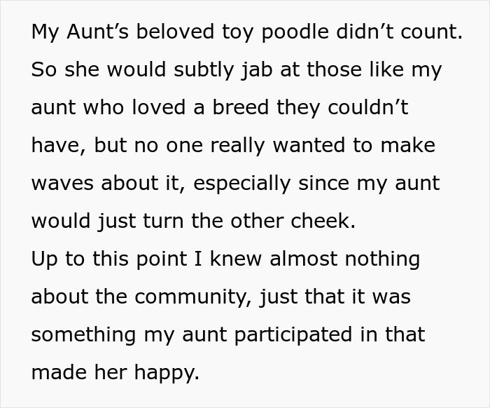 Kindest Woman Ever Gets Bullied By 60YO On Corgi Forum, Niece Writes A Decimating Roast In Response Kindest Woman Ever Gets Bullied By 60YO On Corgi Forum, Niece Writes A Decimating Roast In Response