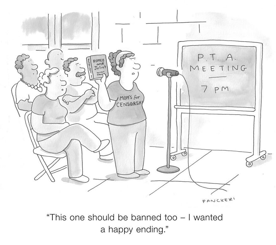 From Relatable To Absurd: 30 Witty One-Panel Comics By This New Yorker Cartoonist From Relatable To Absurd: 30 Witty One-Panel Comics By This New Yorker Cartoonist