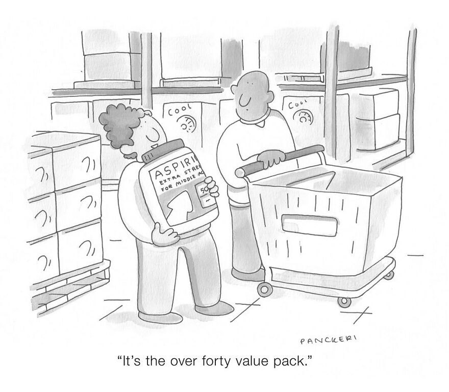 From Relatable To Absurd: 30 Witty One-Panel Comics By This New Yorker Cartoonist From Relatable To Absurd: 30 Witty One-Panel Comics By This New Yorker Cartoonist