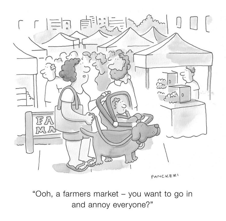 From Relatable To Absurd: 30 Witty One-Panel Comics By This New Yorker Cartoonist From Relatable To Absurd: 30 Witty One-Panel Comics By This New Yorker Cartoonist