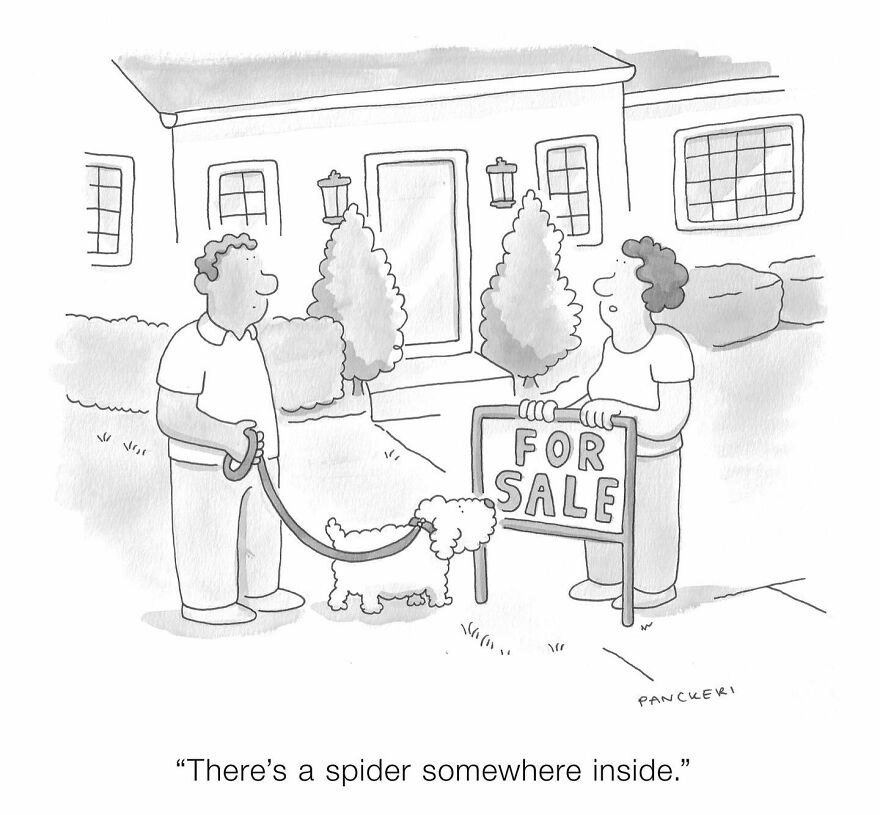 From Relatable To Absurd: 30 Witty One-Panel Comics By This New Yorker Cartoonist