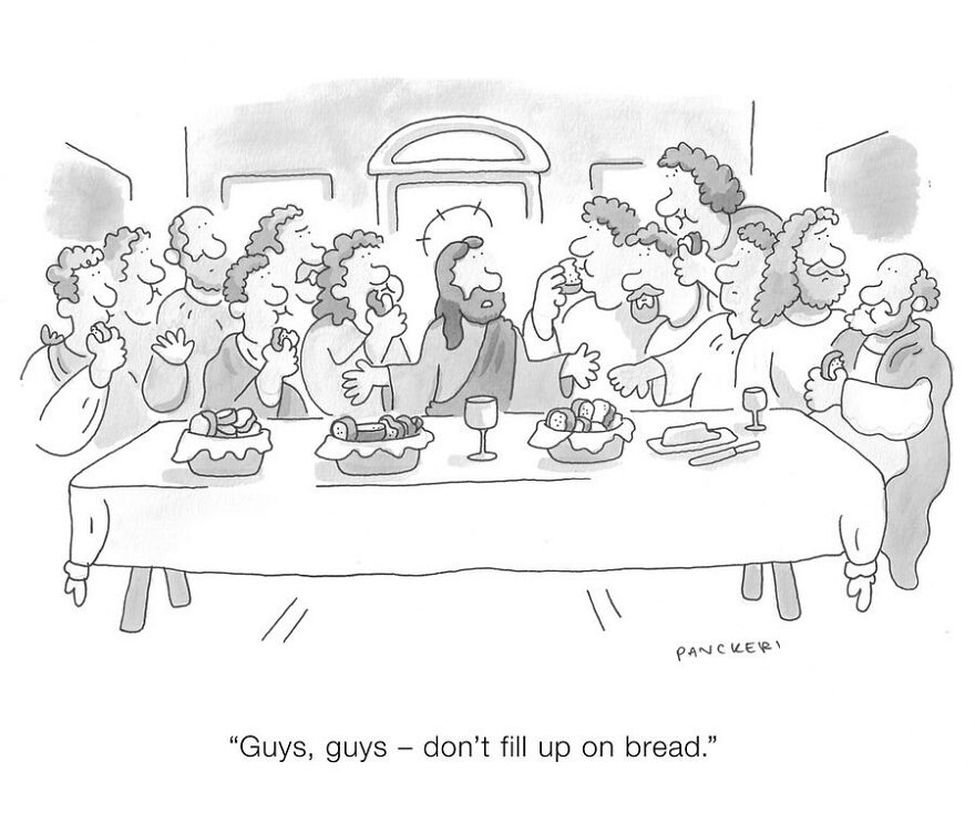 From Relatable To Absurd: 30 Witty One-Panel Comics By This New Yorker Cartoonist