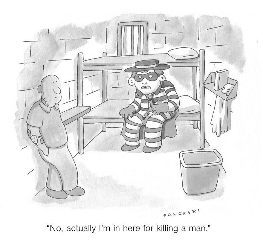 From Relatable To Absurd: 30 Witty One-Panel Comics By This New Yorker Cartoonist