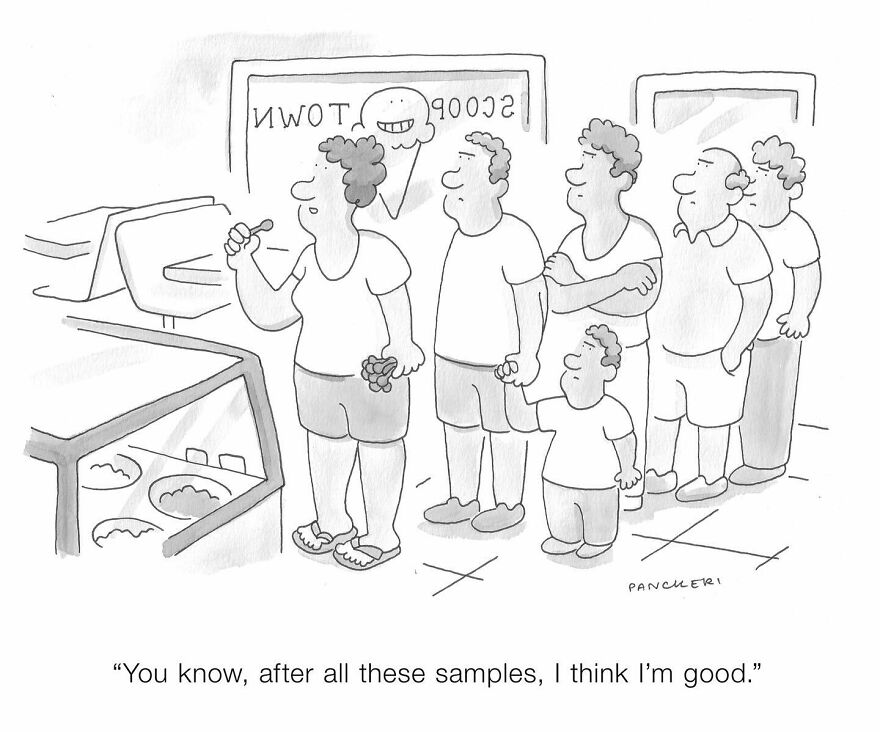 From Relatable To Absurd: 30 Witty One-Panel Comics By This New Yorker Cartoonist