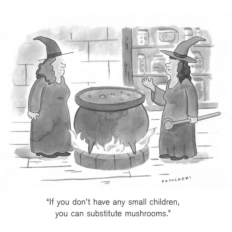 From Relatable To Absurd: 30 Witty One-Panel Comics By This New Yorker Cartoonist From Relatable To Absurd: 30 Witty One-Panel Comics By This New Yorker Cartoonist