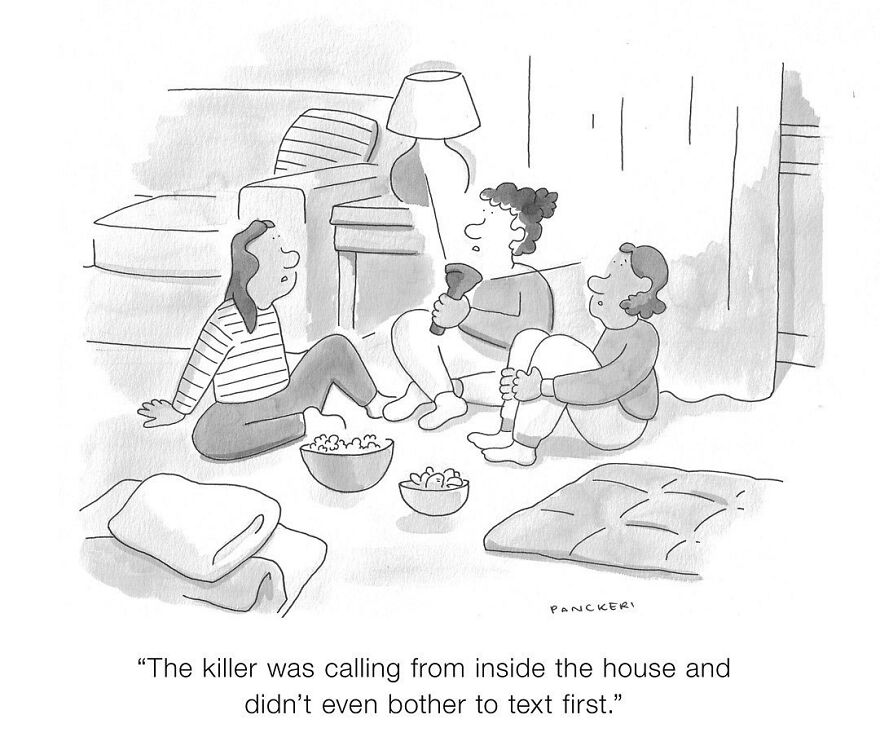 From Relatable To Absurd: 30 Witty One-Panel Comics By This New Yorker Cartoonist From Relatable To Absurd: 30 Witty One-Panel Comics By This New Yorker Cartoonist