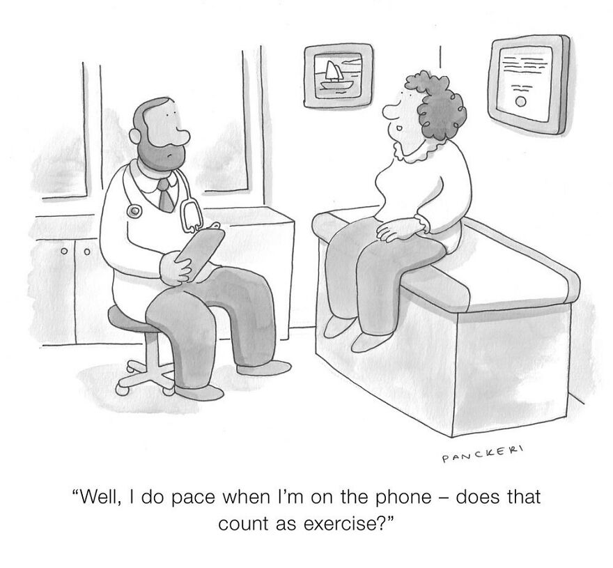 From Relatable To Absurd: 30 Witty One-Panel Comics By This New Yorker Cartoonist