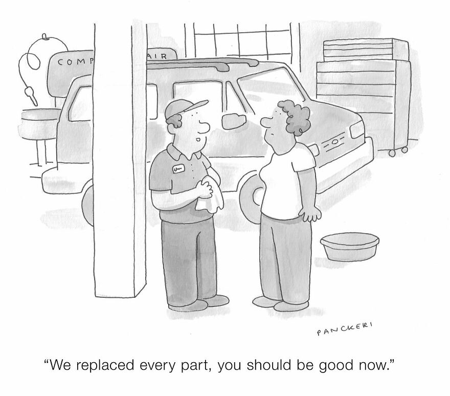 From Relatable To Absurd: 30 Witty One-Panel Comics By This New Yorker Cartoonist
